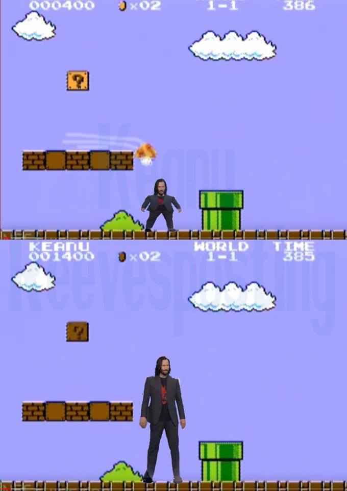 keenu reeves meme hindi