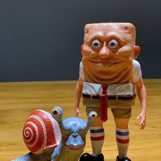 Realistic SpongeBob Patrick And Homer - Artist Shows They'd Look Like ...
